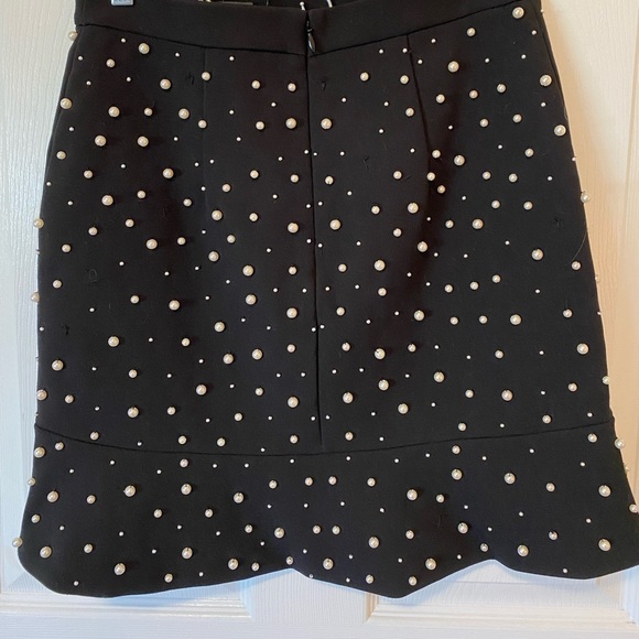 Club Monico safiya skirt black hand embroidered - Picture 4 of 8